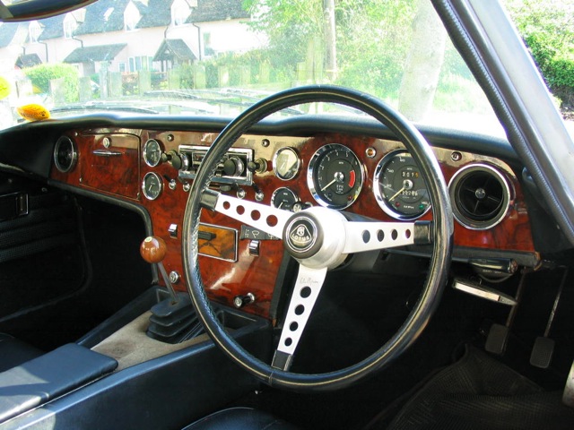 Type 50 Plus 2 dashboard showing 2 large and 4 small gauges